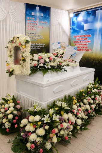 Peaceful Farewell Tribute｜安息追思・靈堂全套花藝佈置