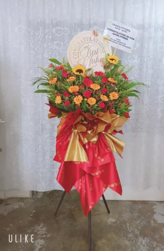 fresh flower opening stand