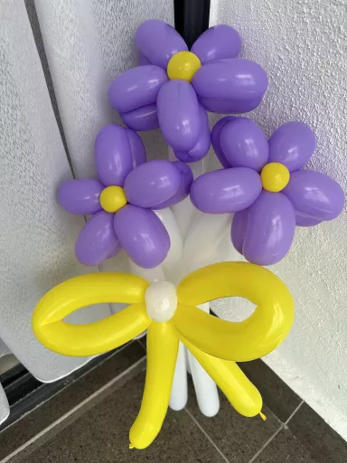 Balloon Flower Presents n Cake