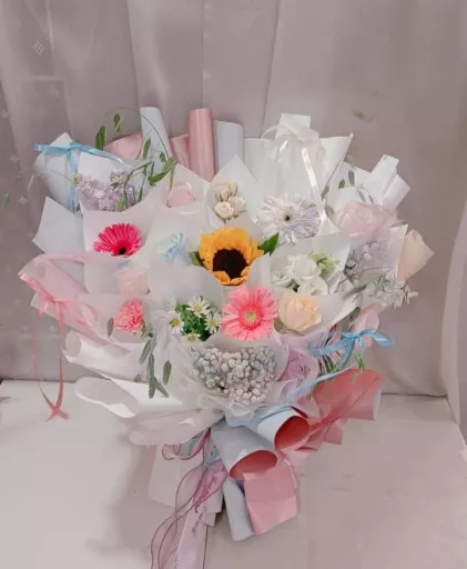 birthday fresh flower  jb 一岁一礼花