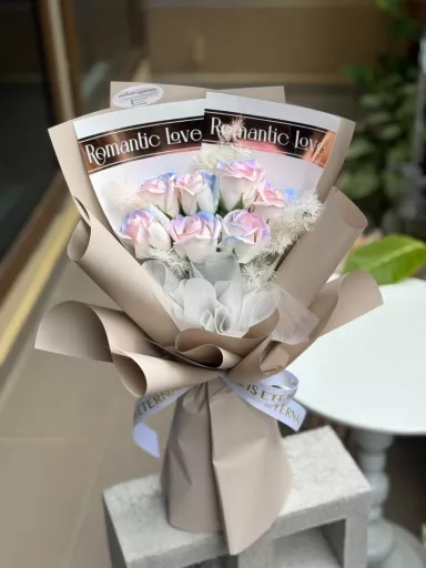 Pastel Dream Romance Bouquet (Soap Flower)