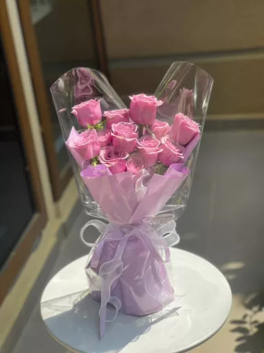 Pink Whisper Roses (Fresh Flower)