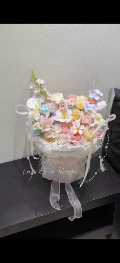 Fairy Pastel Garden Soap Bouquet✨ Photos shown: Size M
