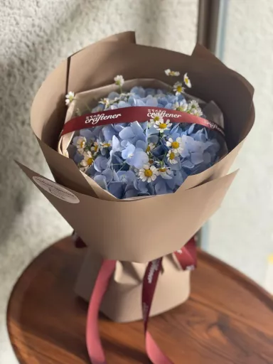 Tranquil Blue Charm (Fresh Flower)